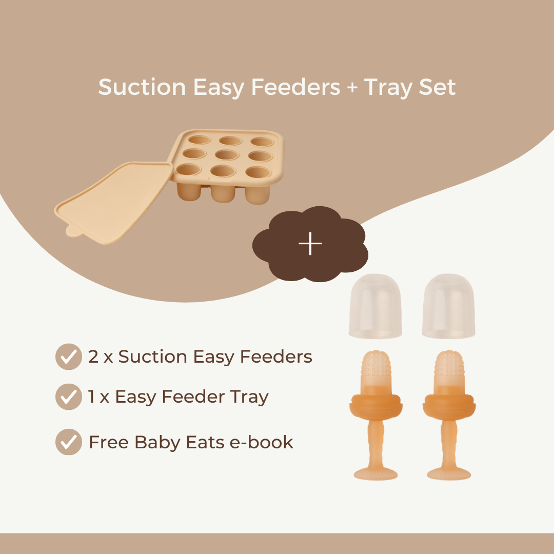 Suction Easy Feeders & Tray Set