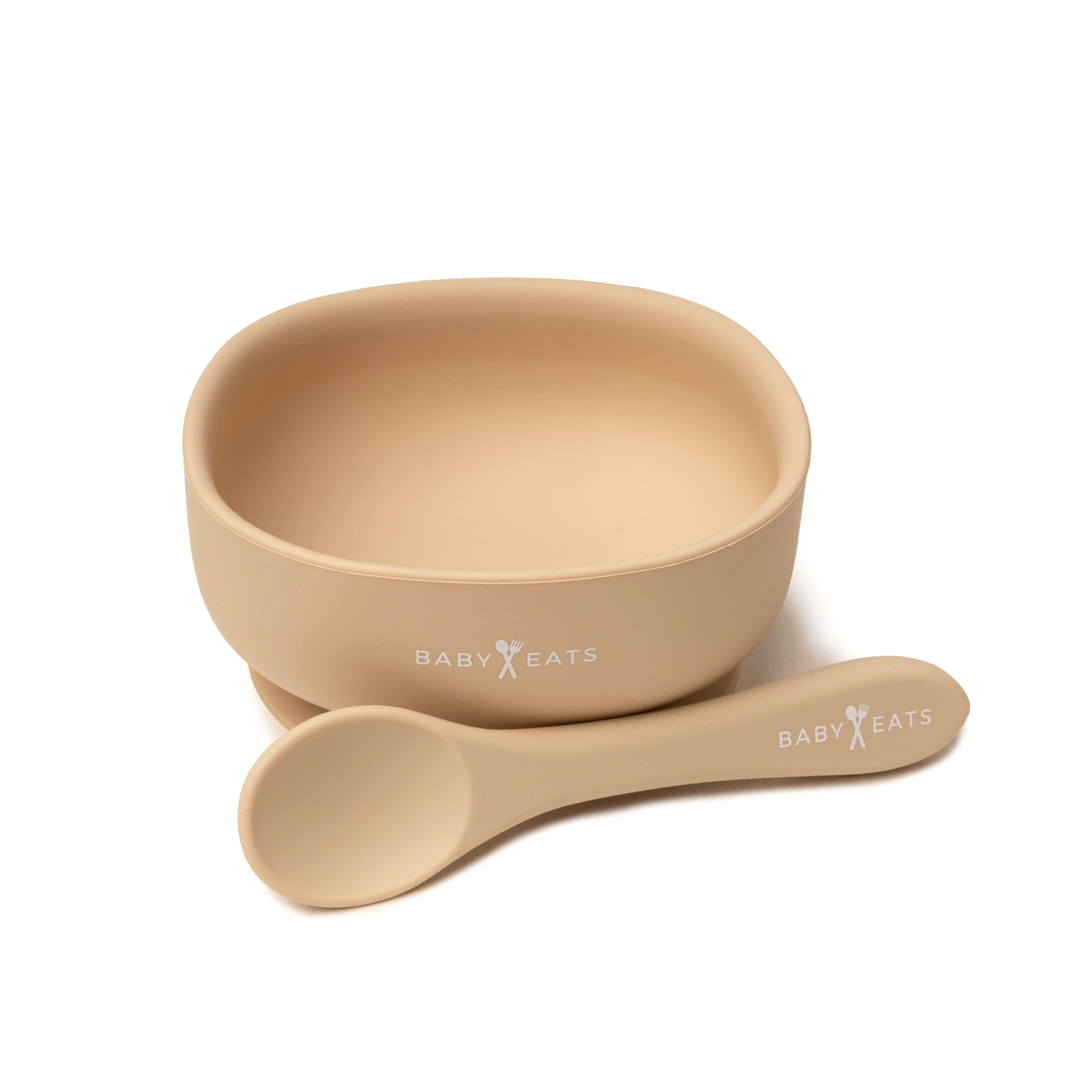 Silicone Suction Bowl & Spoon Set