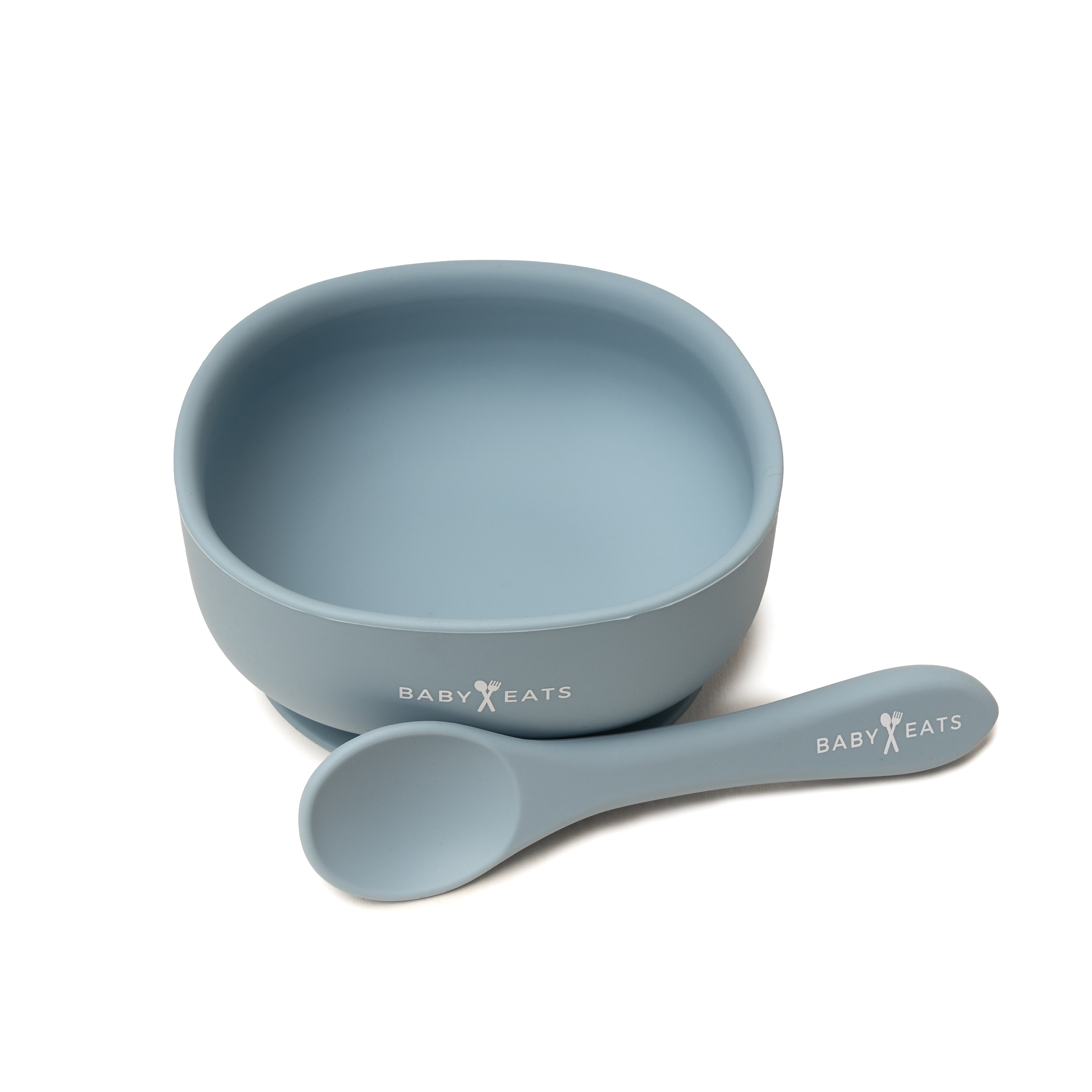 Silicone Suction Bowl & Spoon Set