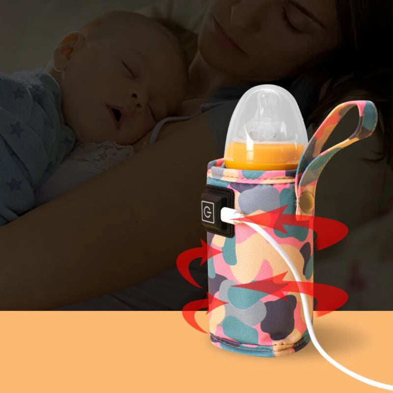 Baby Bottle Portable USB Warming Bag