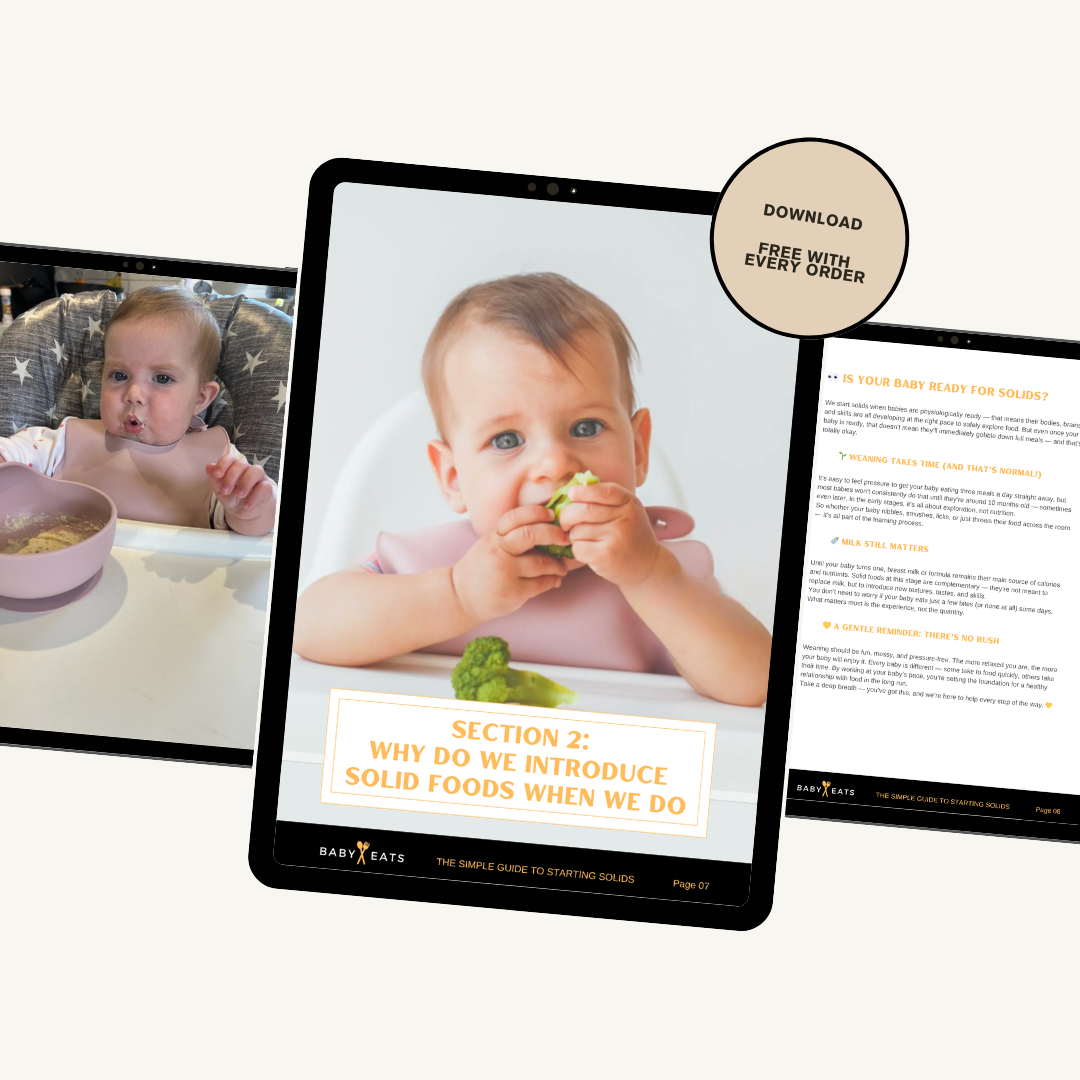 The Simple Guide to Starting Solids eBook
