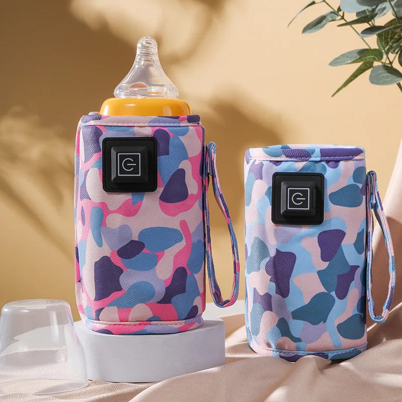 Baby Bottle Portable USB Warming Bag Baby Eats