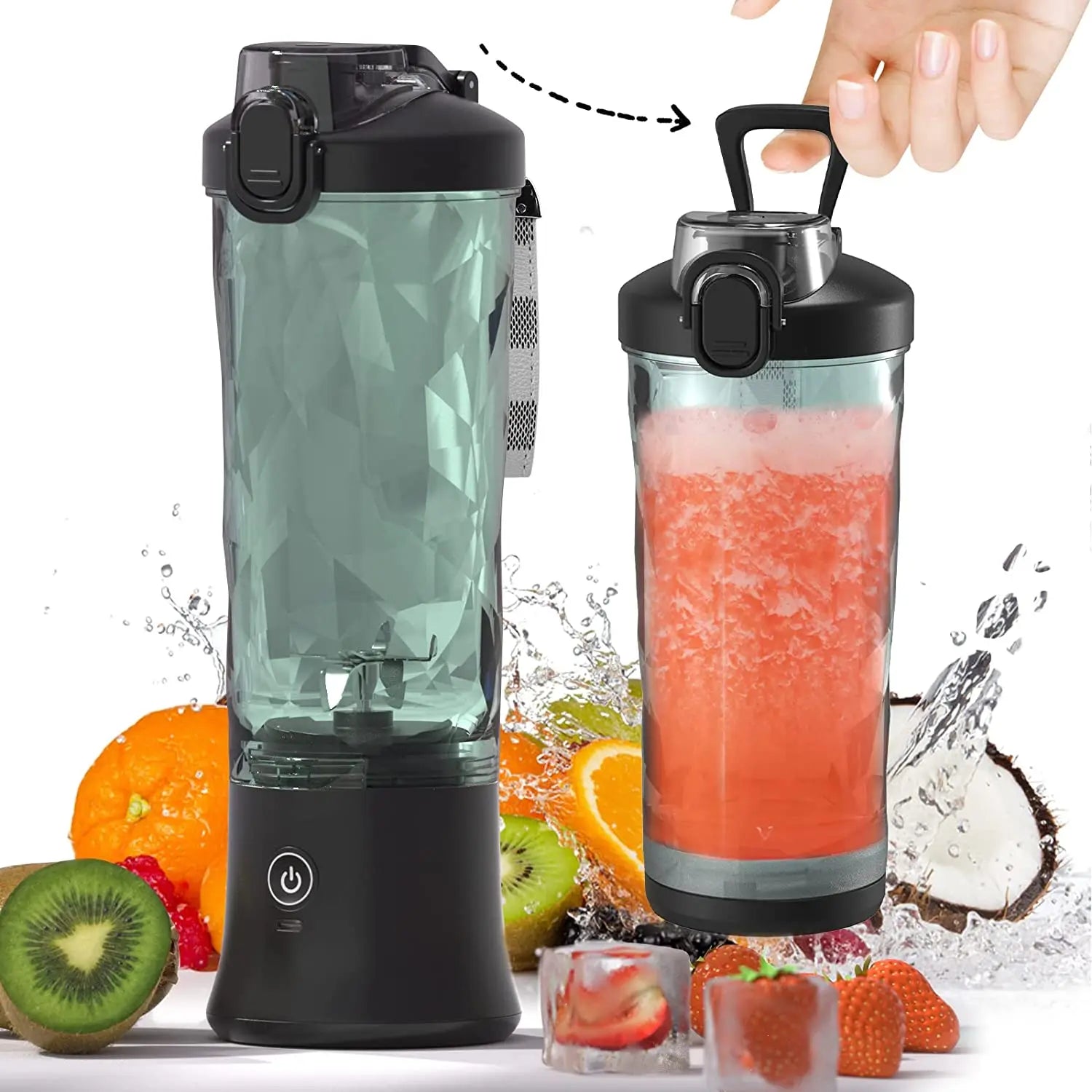 Rechargeable Portable Blender 600ML